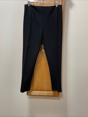 Joseph Ribkoff Black Ankle Ponte Pants NWT Size 10 Petite